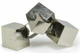 Natural Pyrite Cube Cluster - Spain #240757-1